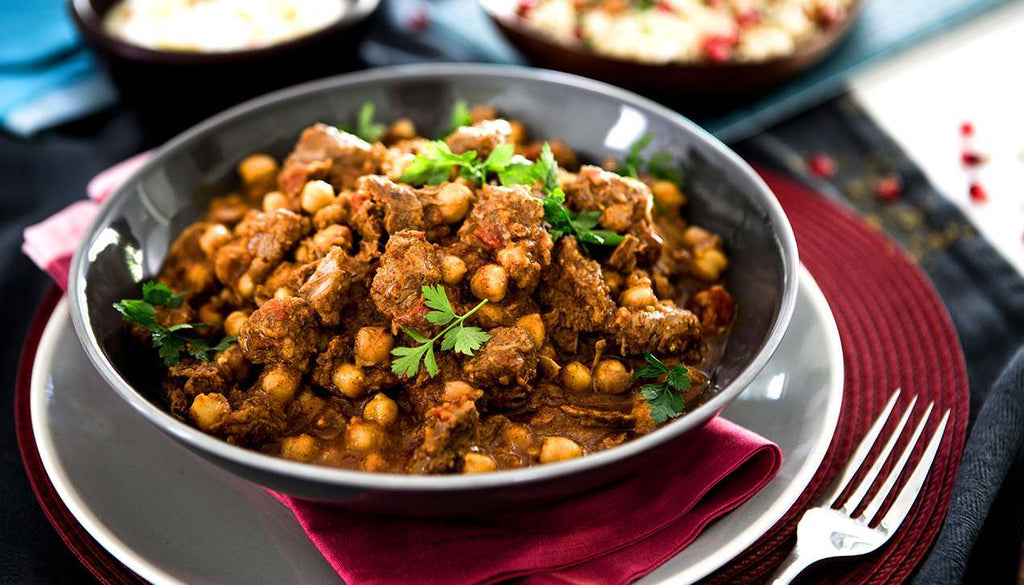 Pressure Cooker Lamb Chickpea Tagine Recipe Prestige