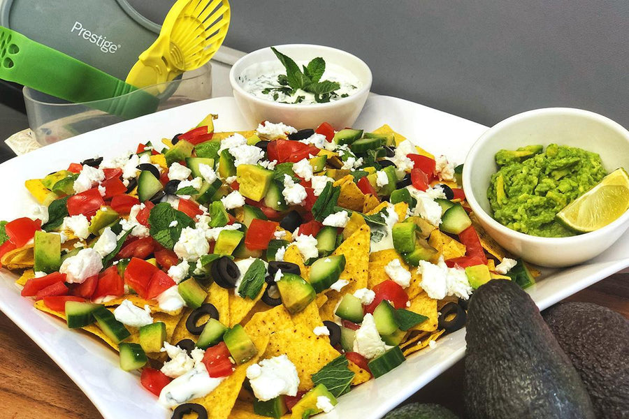 Greek Style Nachos