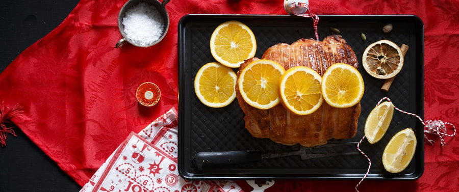 Honey Glazed Roast Christmas Ham