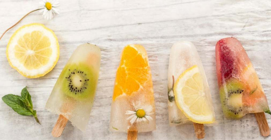 Homemade Ice Lollies to cool down the kids this summer