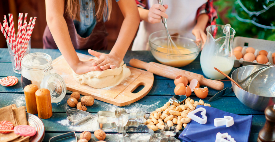 Cooking with kids: increase the fun and reduce the mess!