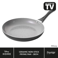 Disney Monochrome Mickey Mouse: Ceramic Non-Stick Frying Pan 28cm