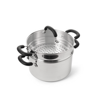 Made to Last: Stainless Steel Stockpot and Steamer - 24cm/5.86L