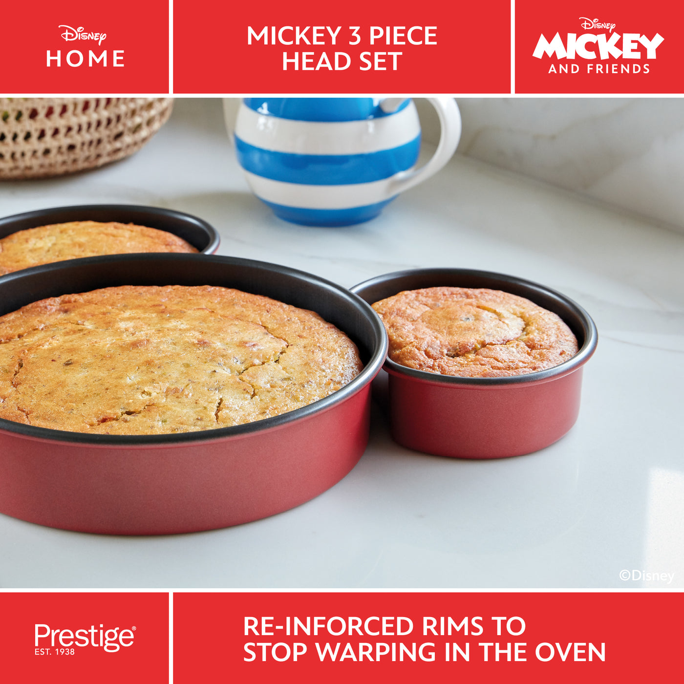 Disney Bake with Mickey: Cake Bakeware Set