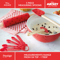 Disney Bake with Mickey: Nesting Measuring Spoon Set - 5 Piece