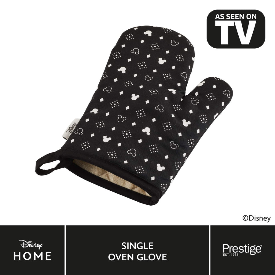 Disney Monochrome Mickey Mouse: Single Oven Glove