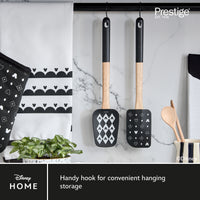 Disney Monochrome Mickey Mouse: Spatula, Spoonula, Silicone Kitchen Utensil Set