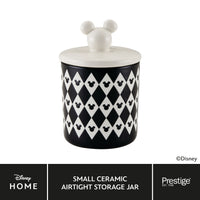 Disney Monochrome Mickey Mouse: Ceramic Airtight Storage Jar - 3 Sizes