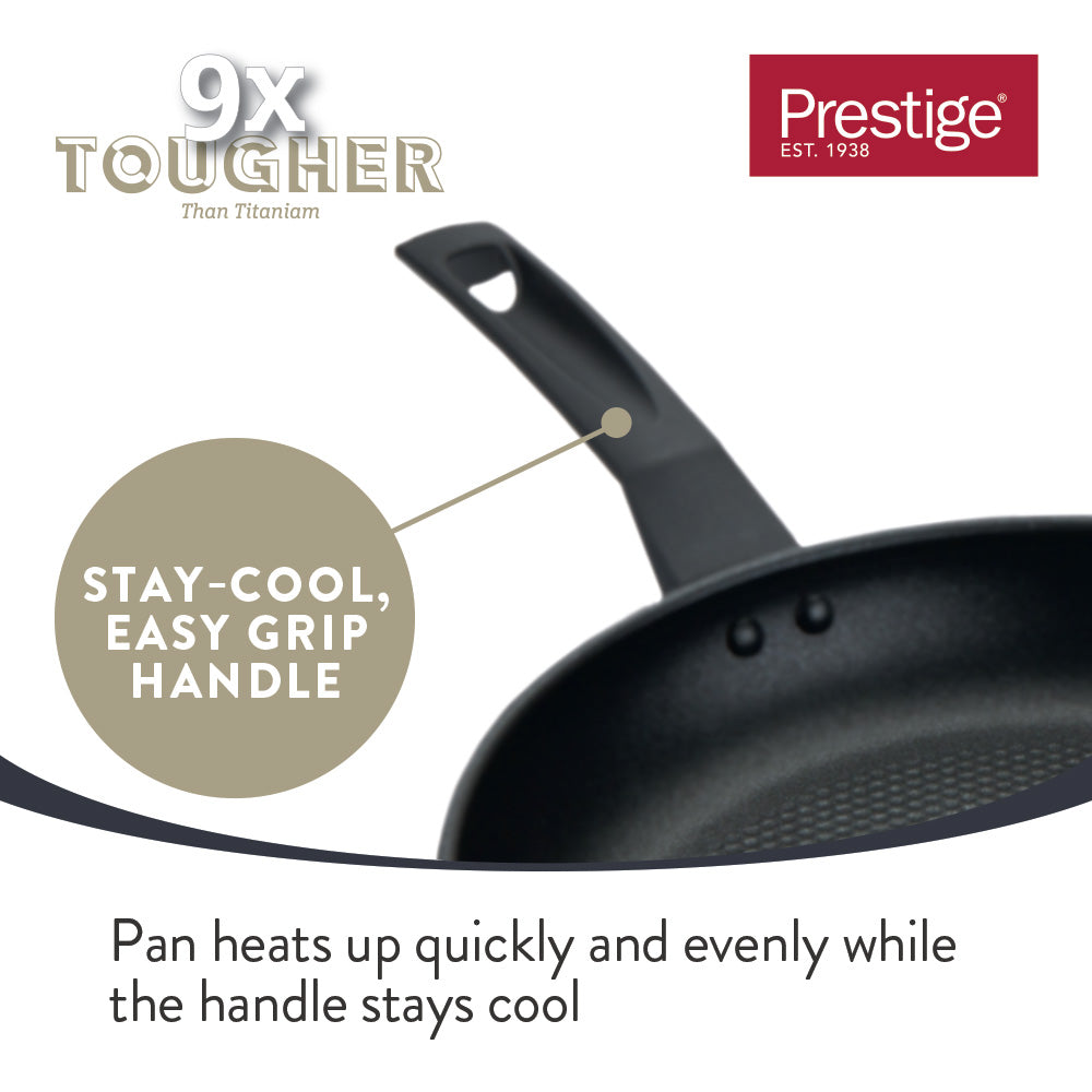 9 X Tougher Non-Stick Egg Poacher Pan