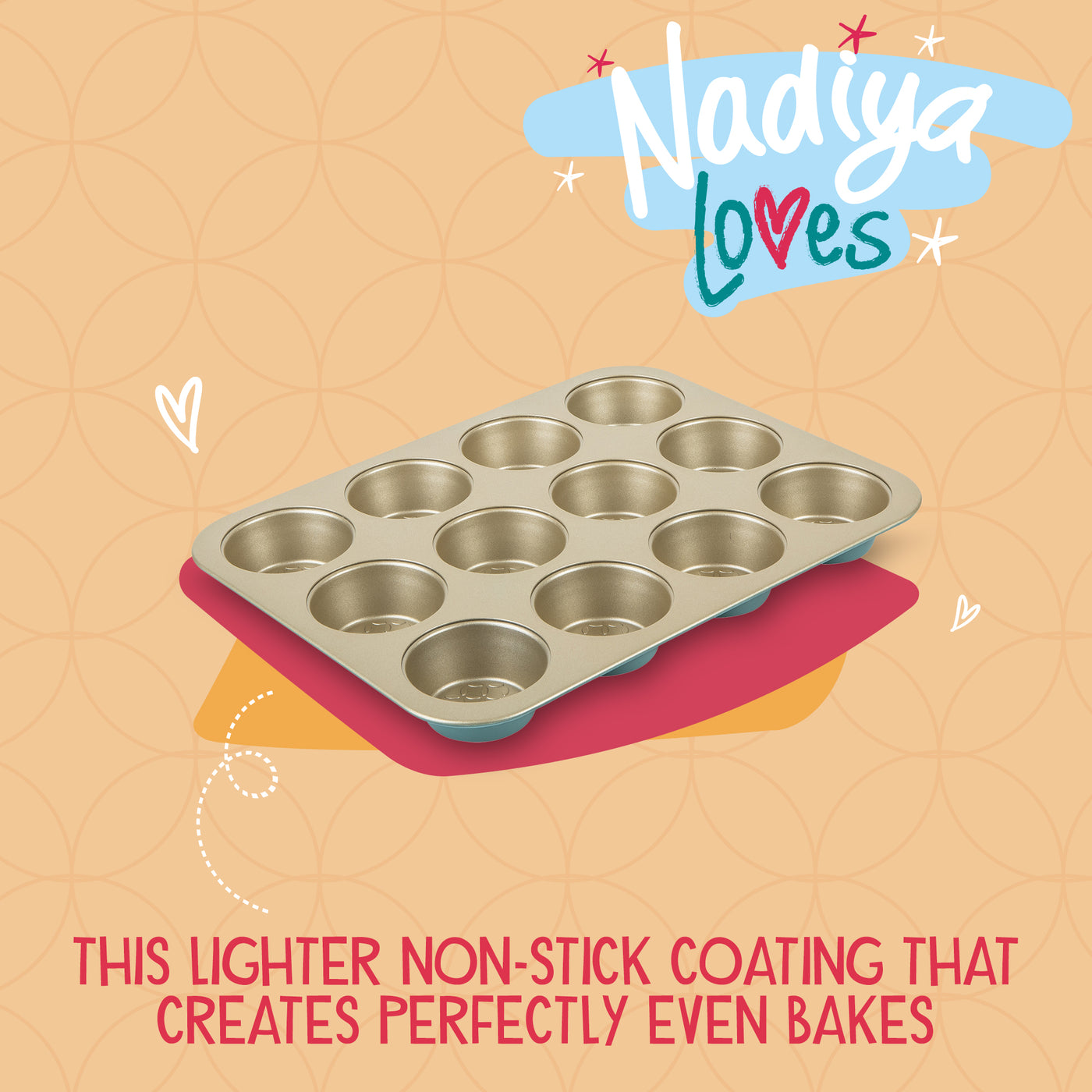 Nadiya Hussain 12 Cup Muffin Tin