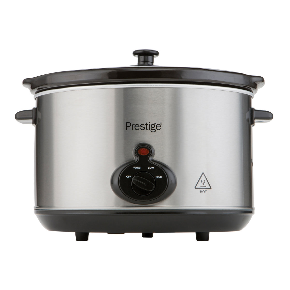 Prestige large slow cooker. 5.6 l slow cooker for batch cooking, hungry families and multiple portions