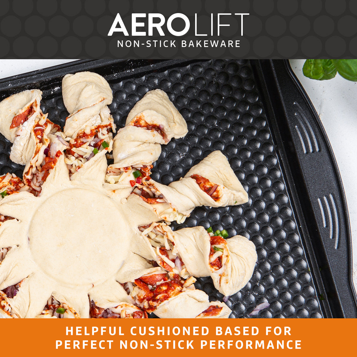 Aerolift Non-Stick Roasting & Baking Trays - 3 Pack