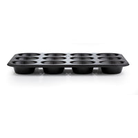 Non stick mini muffin tin & cupcake tray from Prestige's Inspire range. Carbon steel for heavy duty home baking!