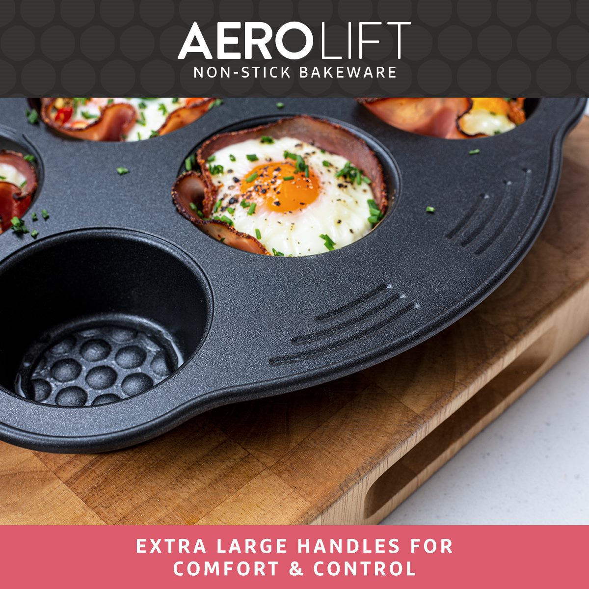 Aerolift 6 Cup Muffin Tin