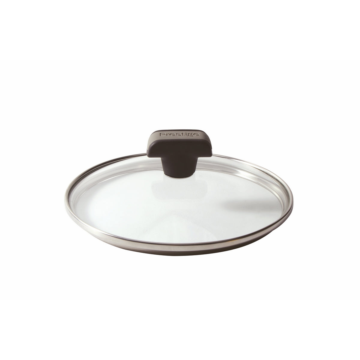 Prestige Classic Non Stick Stainless Steel saucepan with glass lid to lock in moisture & flavour