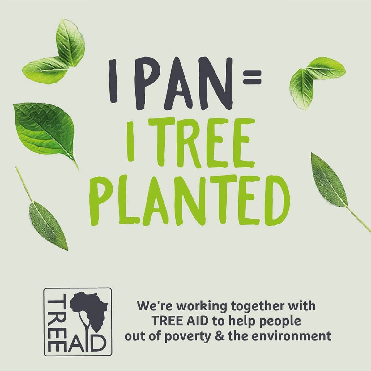 For every PFOA free Prestige Eco stir fry pan sold, we will plant a tree with Tree Aid!