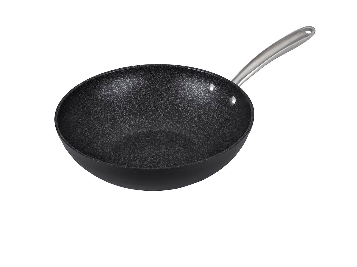 This Scratch Guard non stick wok is suitable for all hob types including induction and is dishwasher safe