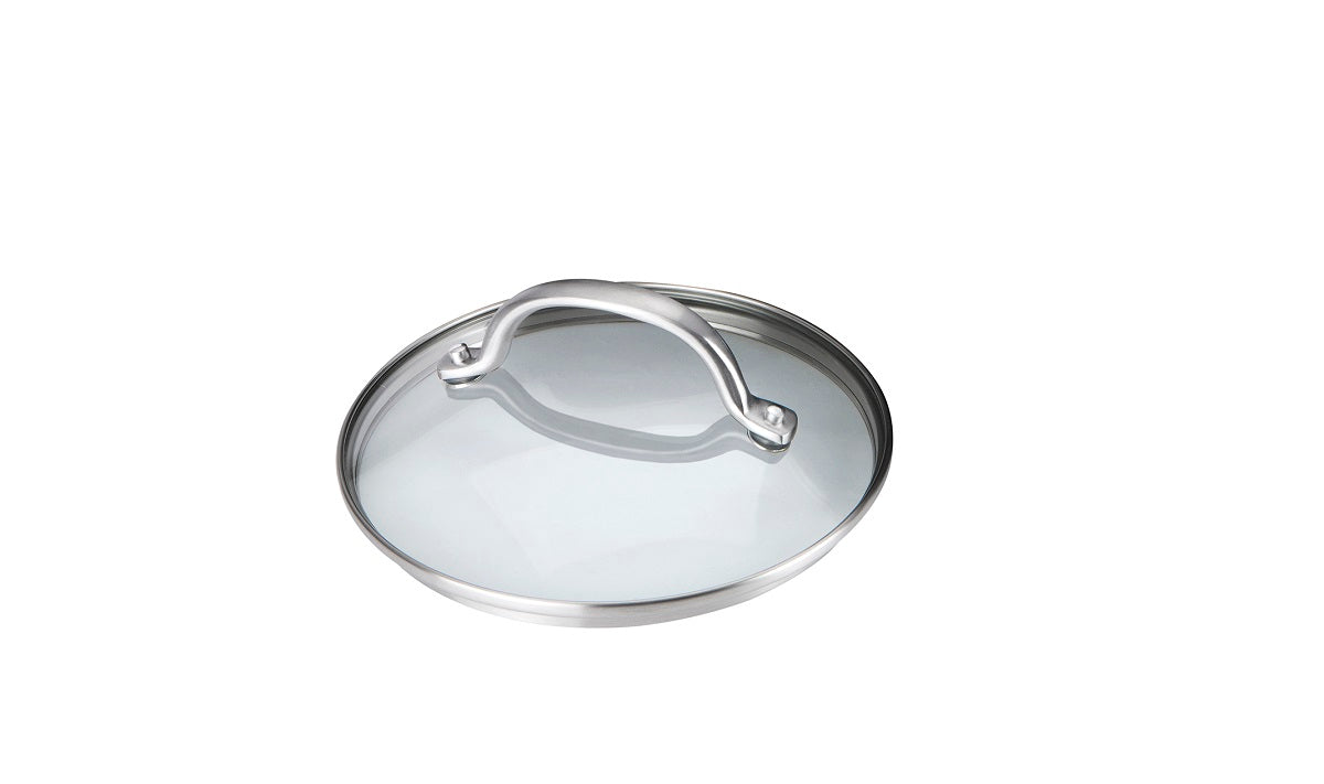 Scratch Guard saucepans & stockpot come with tough glass lids to lock in nutrients and flavour