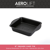 Aerolift 8" Square Cake Tin