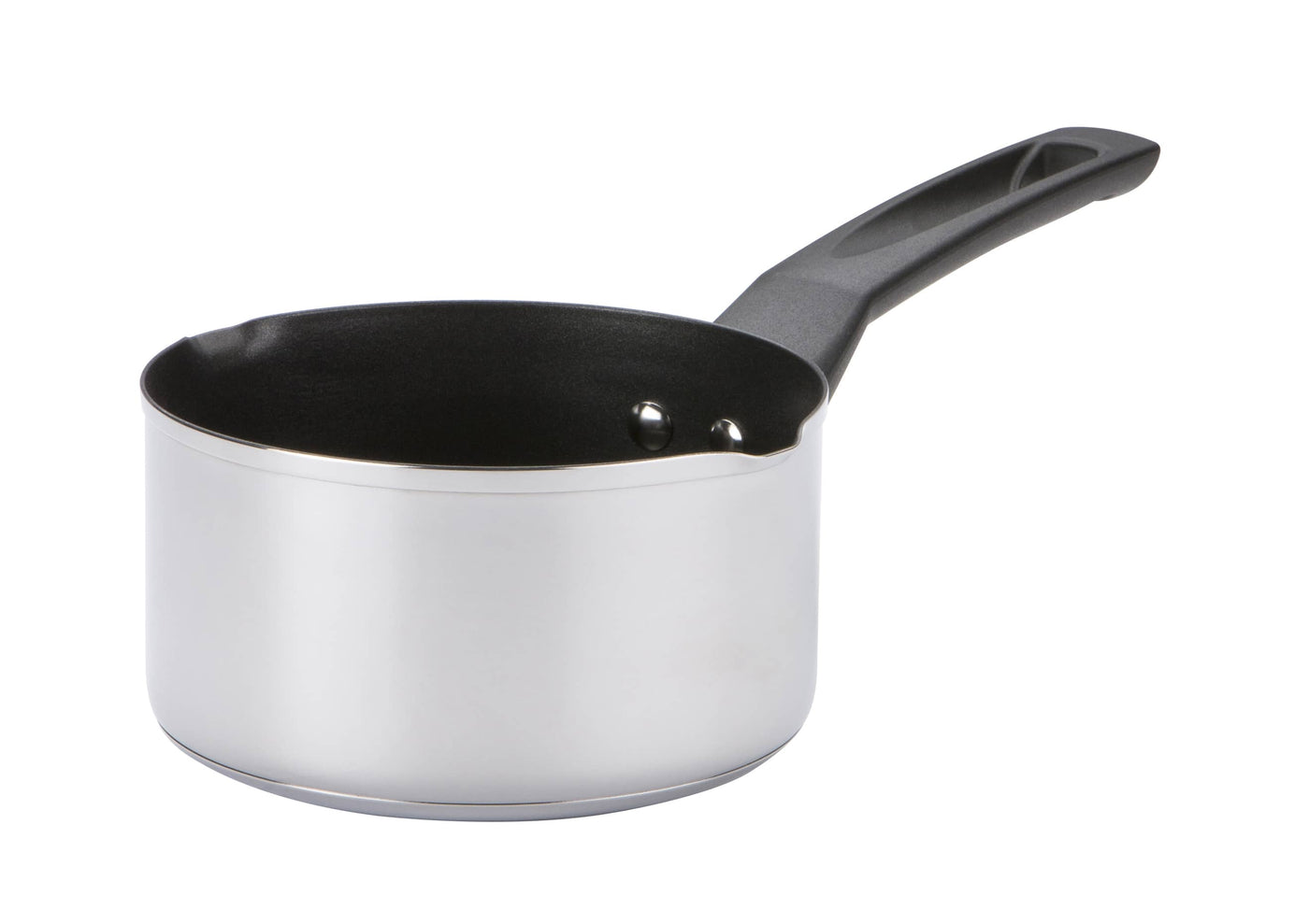 Cook & Strain: Stainless Steel Non-Stick Milk Pan